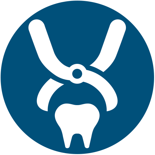 Pliers and teeth icon